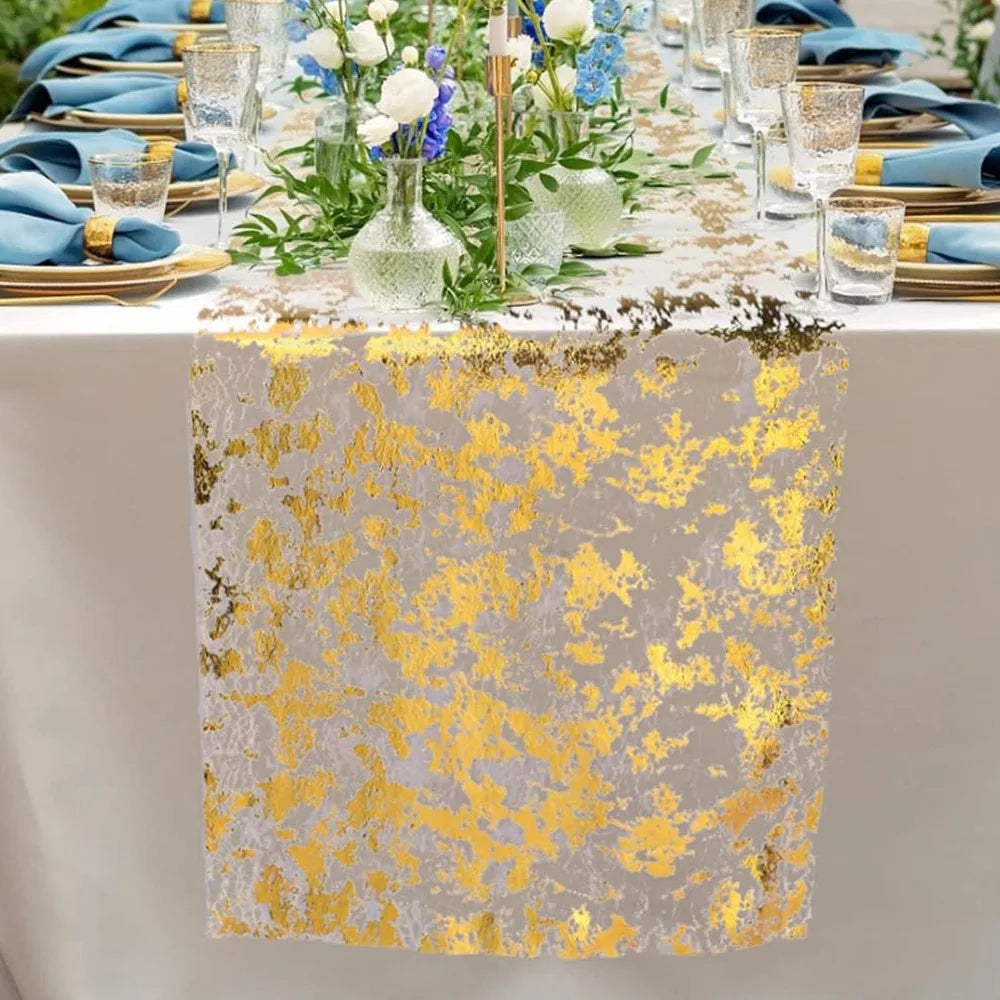 Craft Of Weaving Sequin Mesh Table Runner