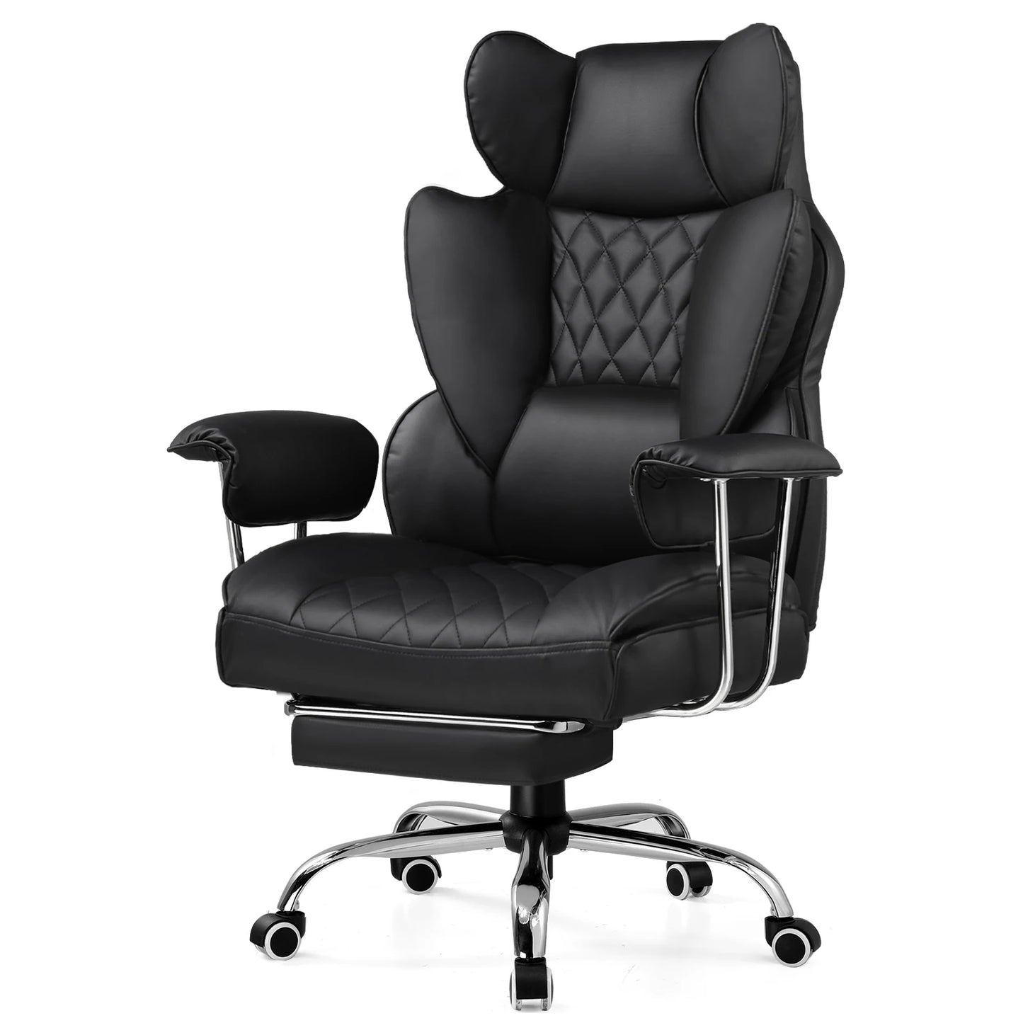 COMHOMA Ergonomic Gaming Chair With Pocket Spring Lumbar Support