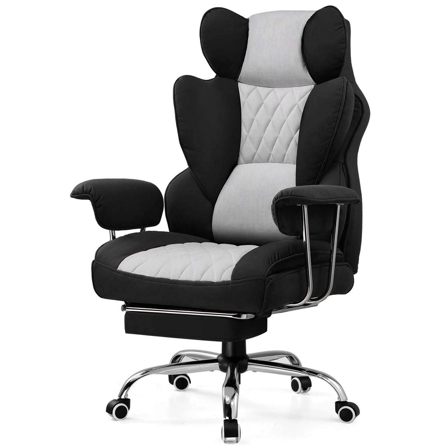 COMHOMA Ergonomic Gaming Chair With Pocket Spring Lumbar Support
