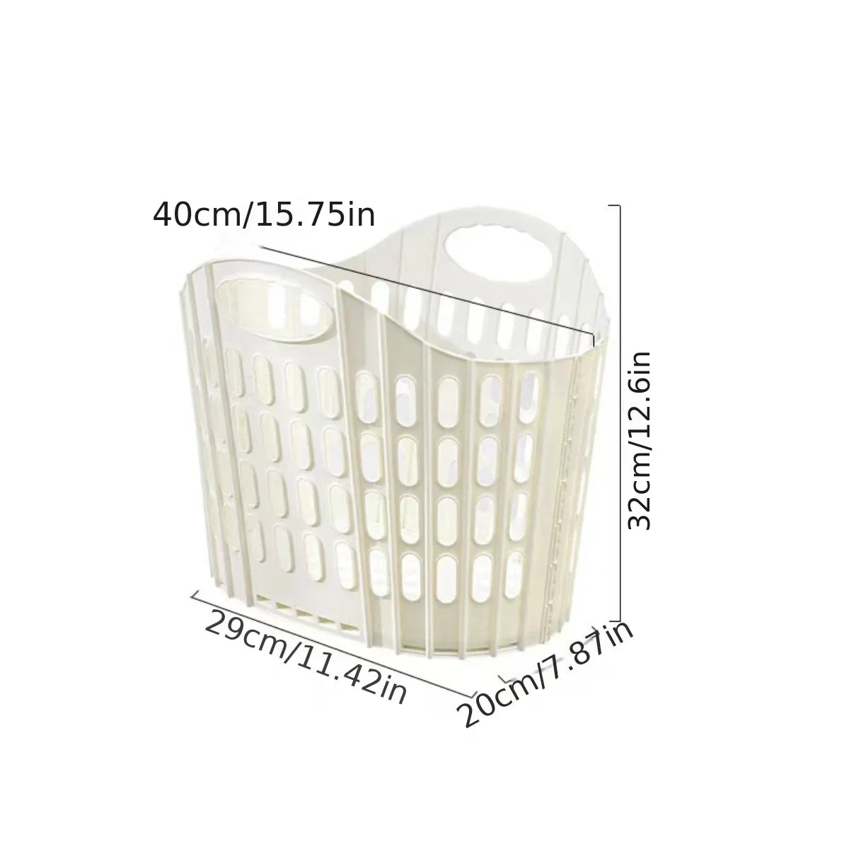 Foldable Laundry Hamper High Capacity Portable Dirty Clothes Organizer