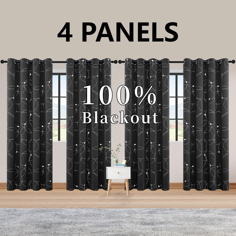 Zhejiang Craft Of Weaving Blackout Curtains Grommet Thermal Insulated Bedroom