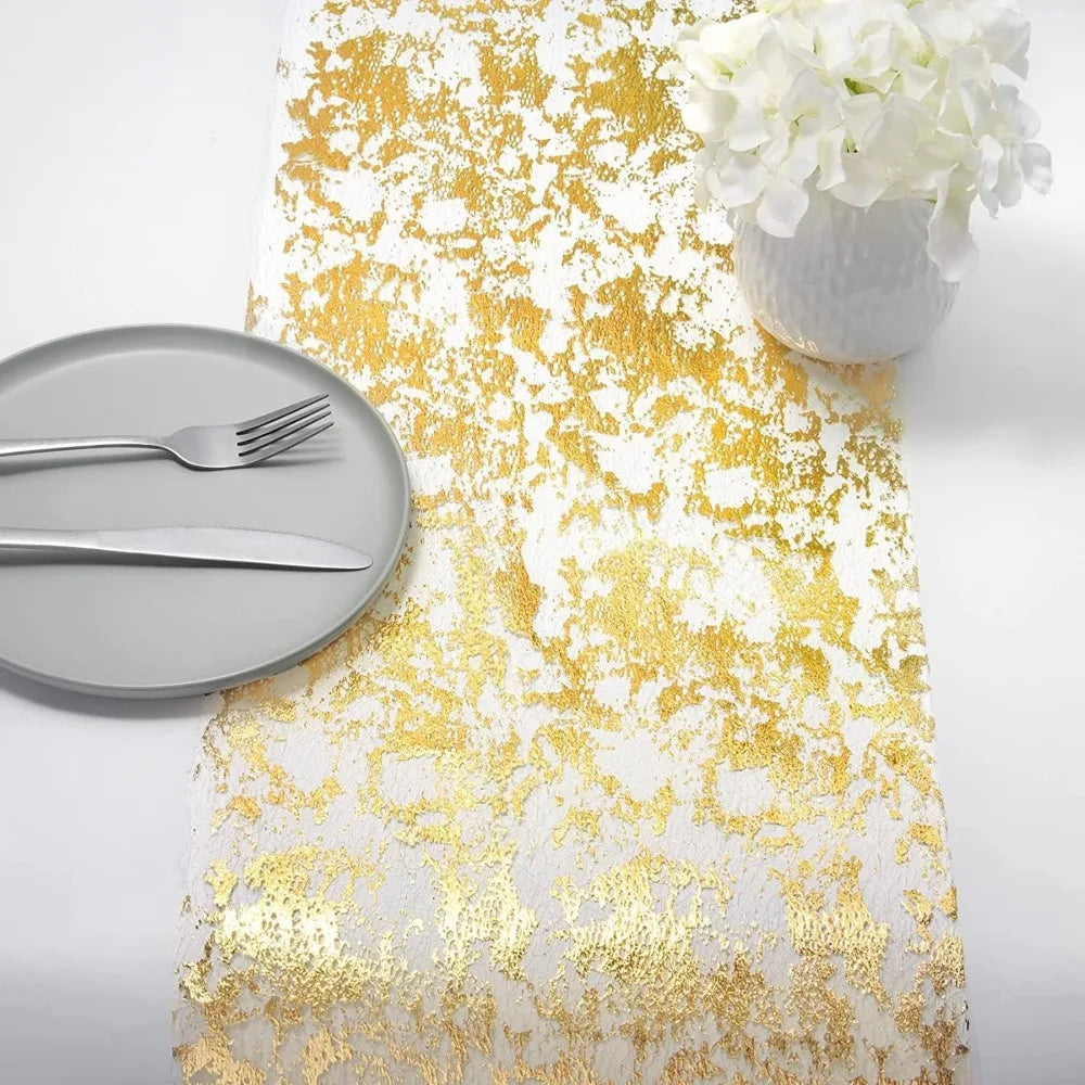 Craft Of Weaving Sequin Mesh Table Runner