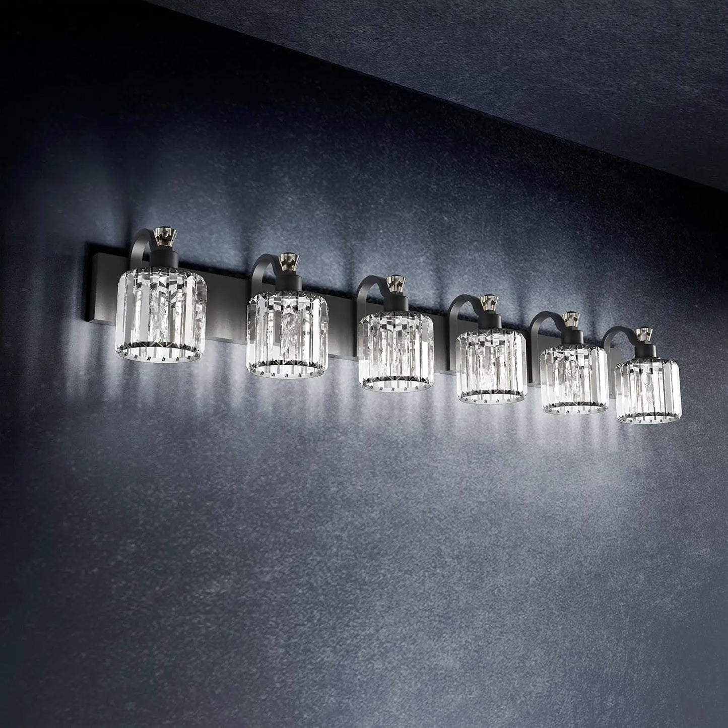 HobbyLane Modern Crystal Vanity Lights LED 3 4 5 6