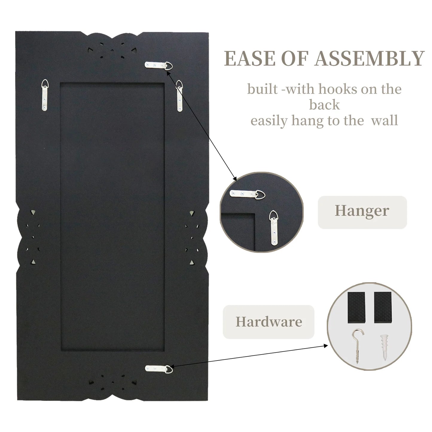 Hign-concerned Premium Crystal Diamond Vanity Mirror WallMounted Frame for LivingRoom