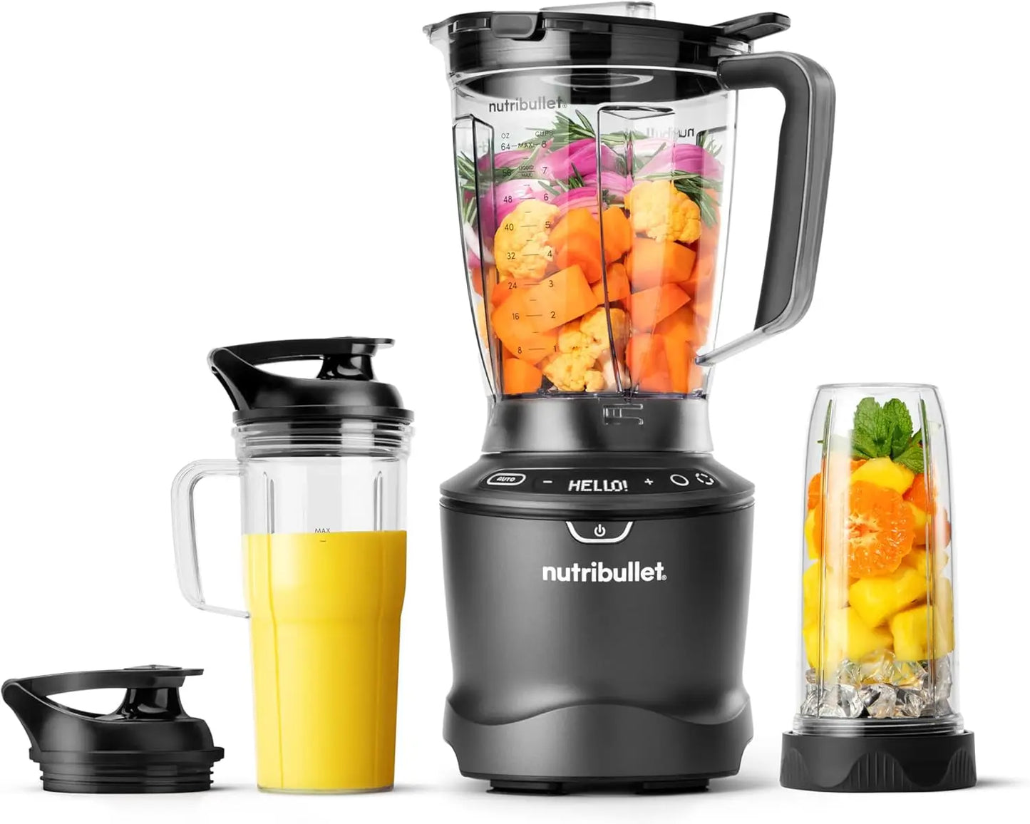 LIEI SmartSense Blender Combo 1400W High-Torque Yet Durable Multi-Function Appliance