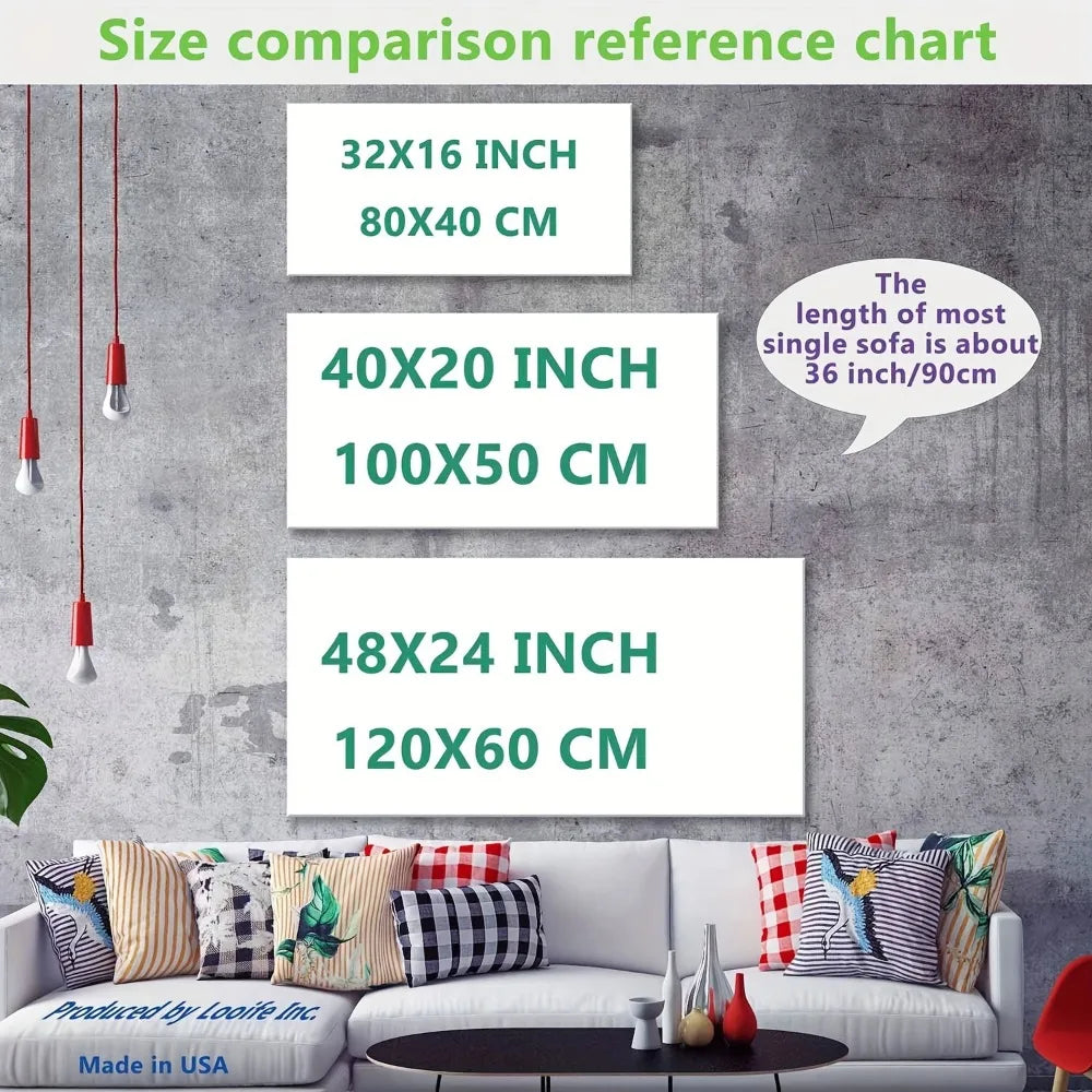 Hign-concerned Inspired Oil Painting Art Classic Abstract Solid Wood Frame