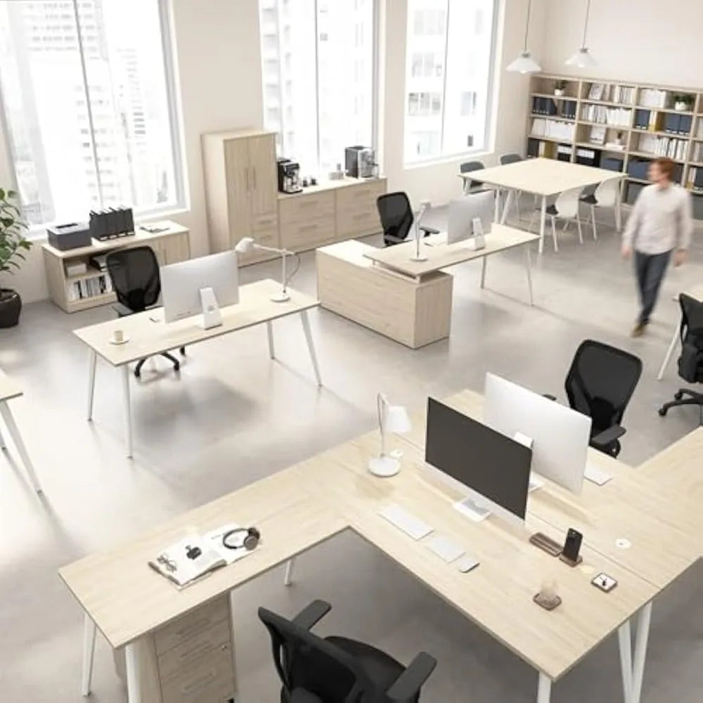 Ticify Vista Wardrobe Cabinet With Drawers For Office Organization Optimization