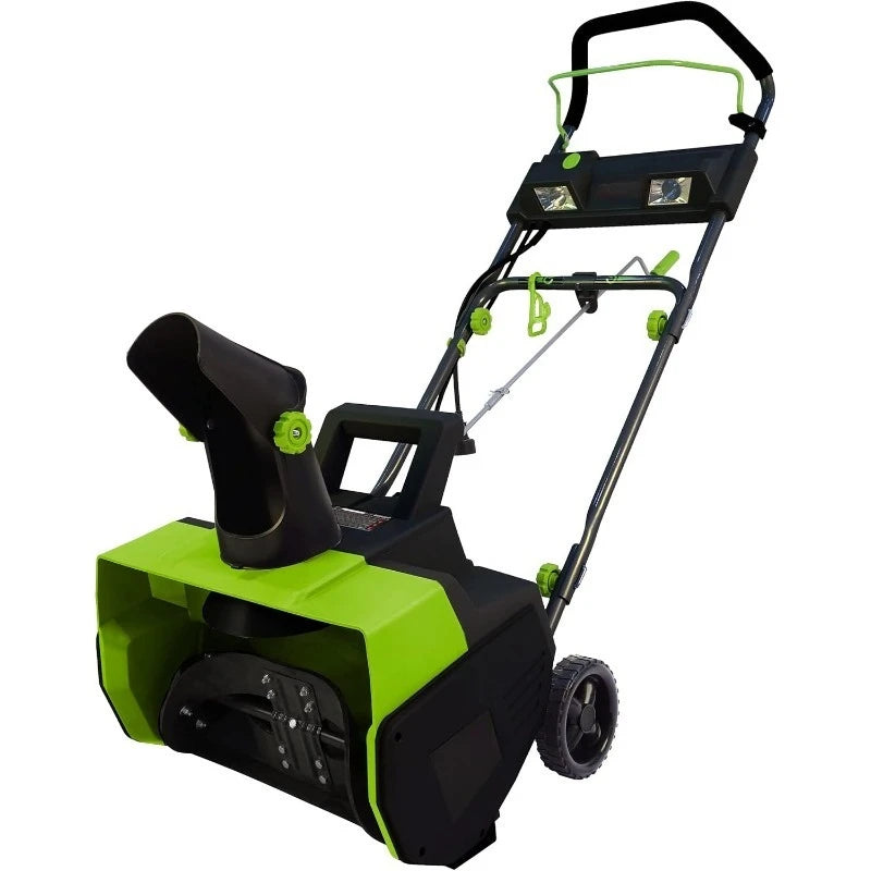 SN75018 15 Amp Electric Snow Thrower With LED Lights