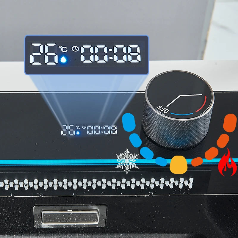 Rozin 304 Stainless Steel Kitchen Sink With Digital Waterfall Faucet