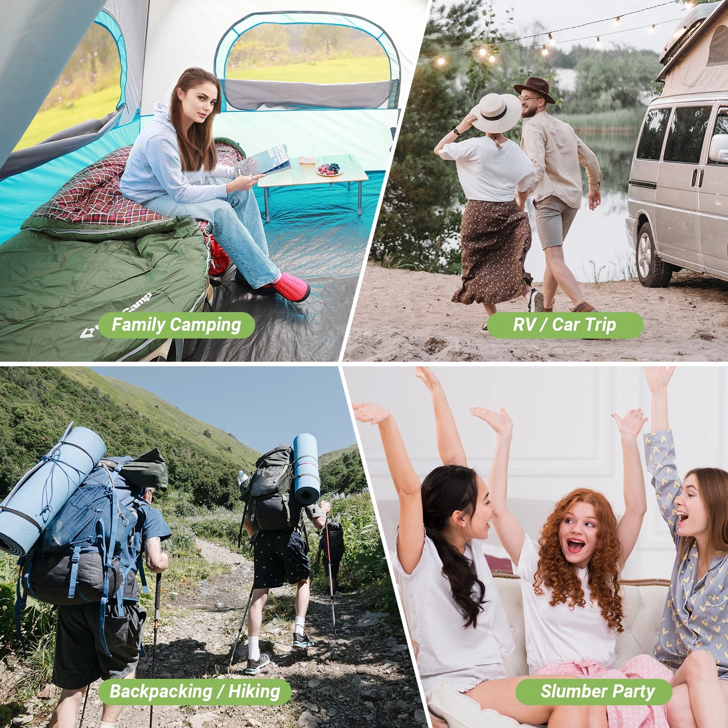 KingCamp Sleeping Bag for Adults Cold Weather Outdoor Waterproof