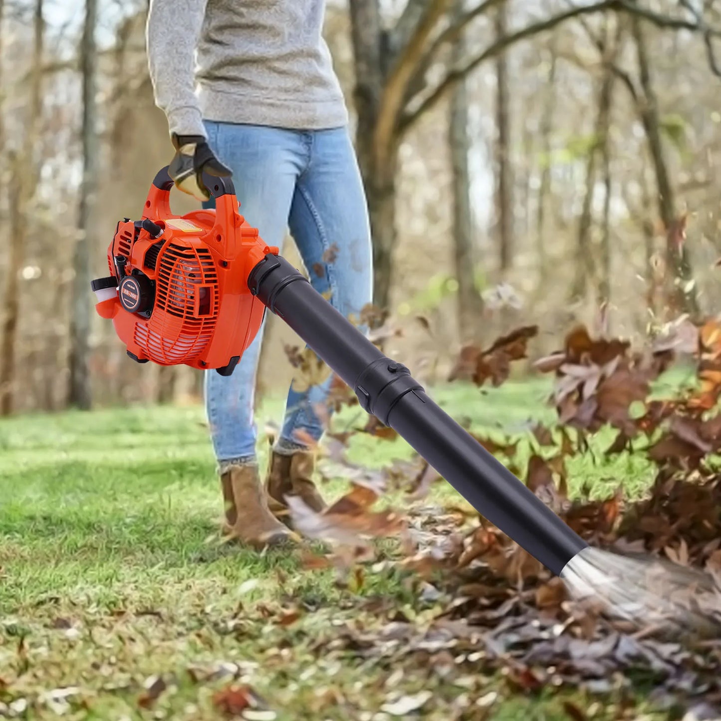 Hign-concerned Gas Leaf Blower 2-Stroke Commercial Handheld