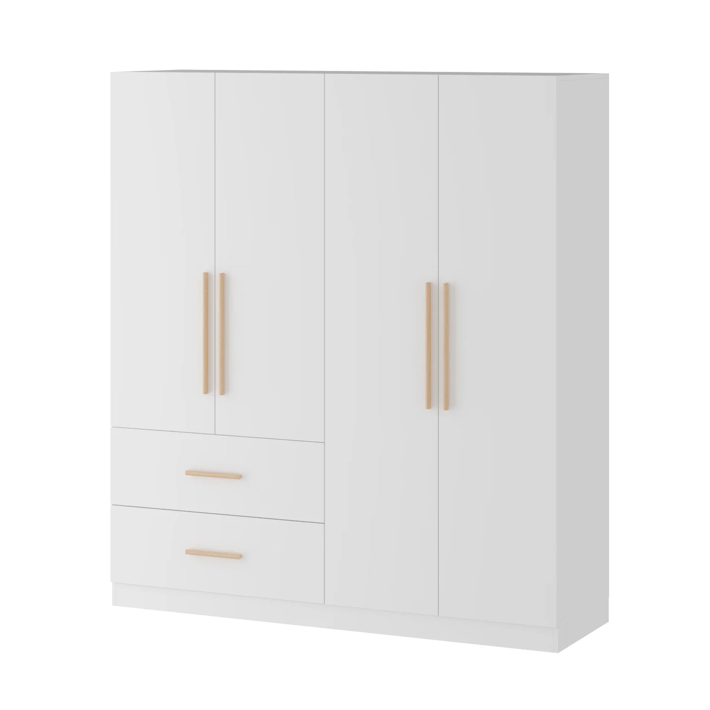 FUFU&GAGA Contemporary Wardrobe Armoire Premium Durable Storage Cubes And Drawers
