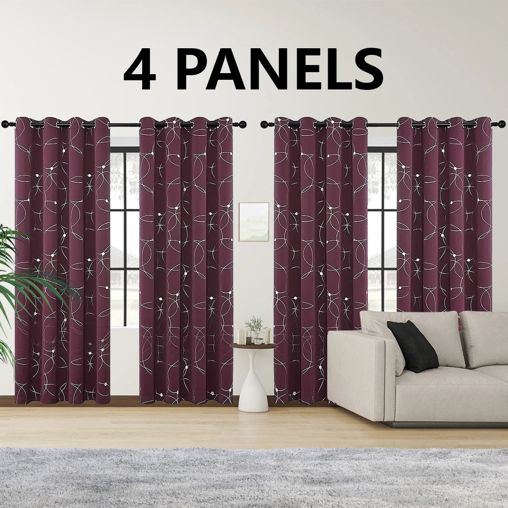 Zhejiang Craft Of Weaving Blackout Curtains Grommet Thermal Insulated Bedroom