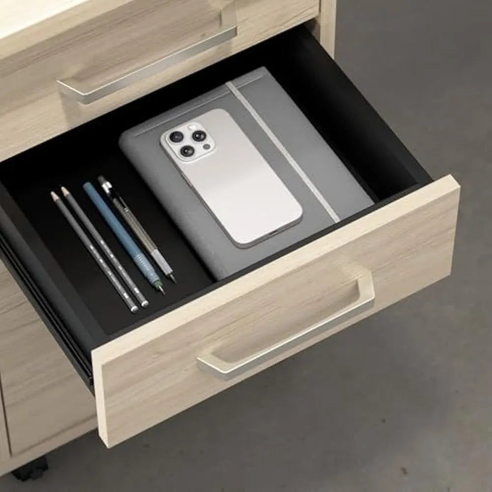 Ticify Vista Wardrobe Cabinet With Drawers For Office Organization Optimization