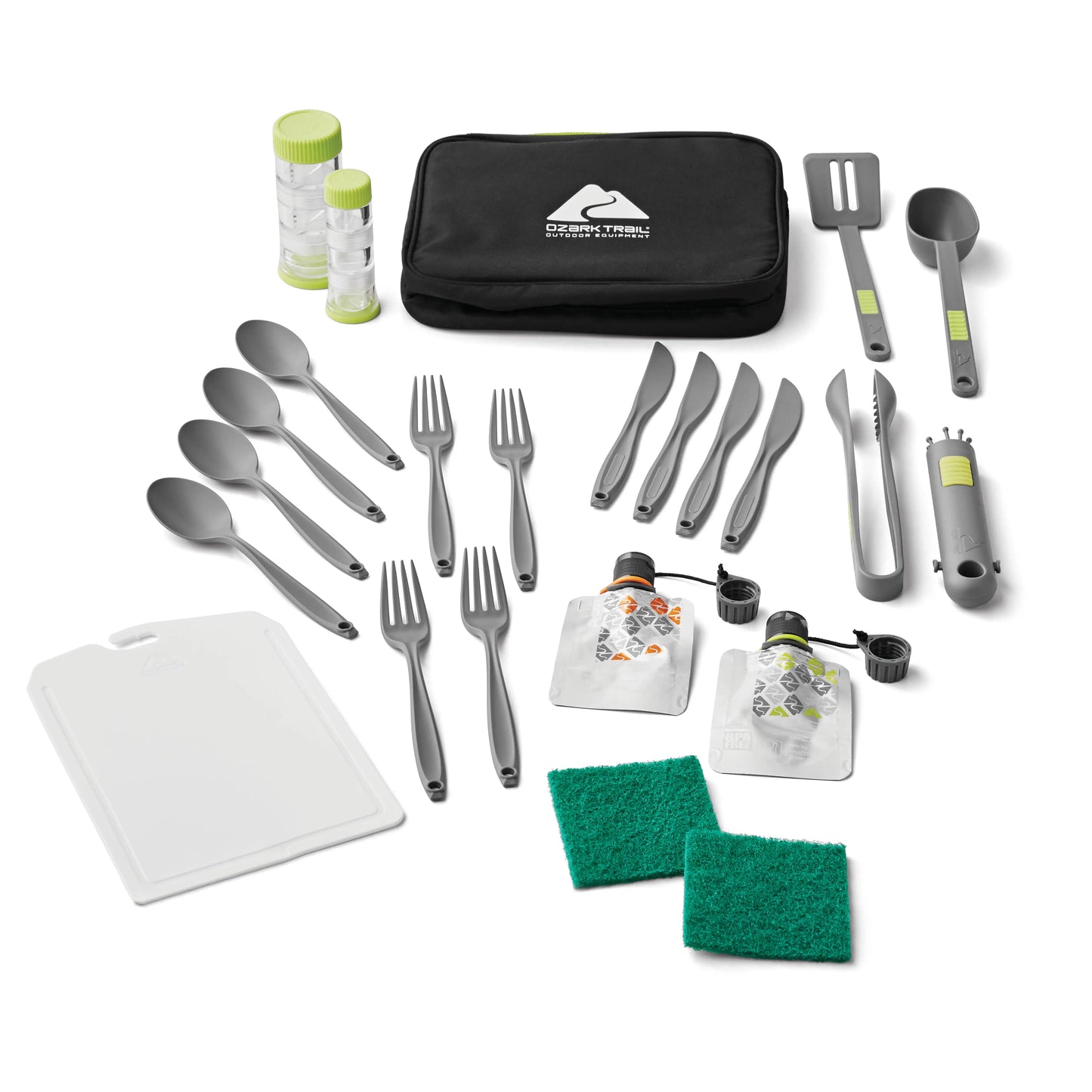 Can Hold Portable Camping Cookware Set Nesting Kitchen Kit