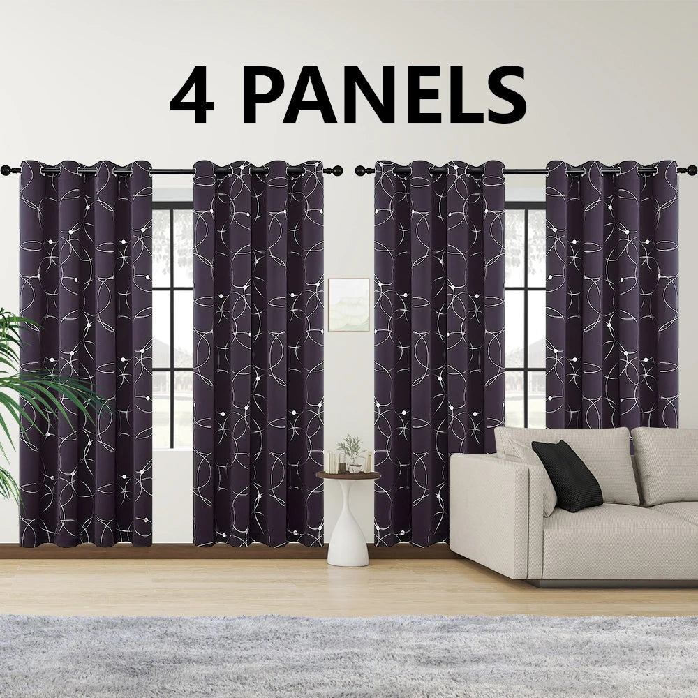 Zhejiang Craft Of Weaving Blackout Curtains Grommet Thermal Insulated Bedroom