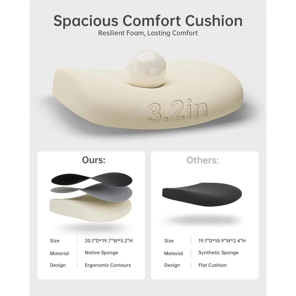 Ergonomic Mesh Office Chair With Adjustable Lumbar Support