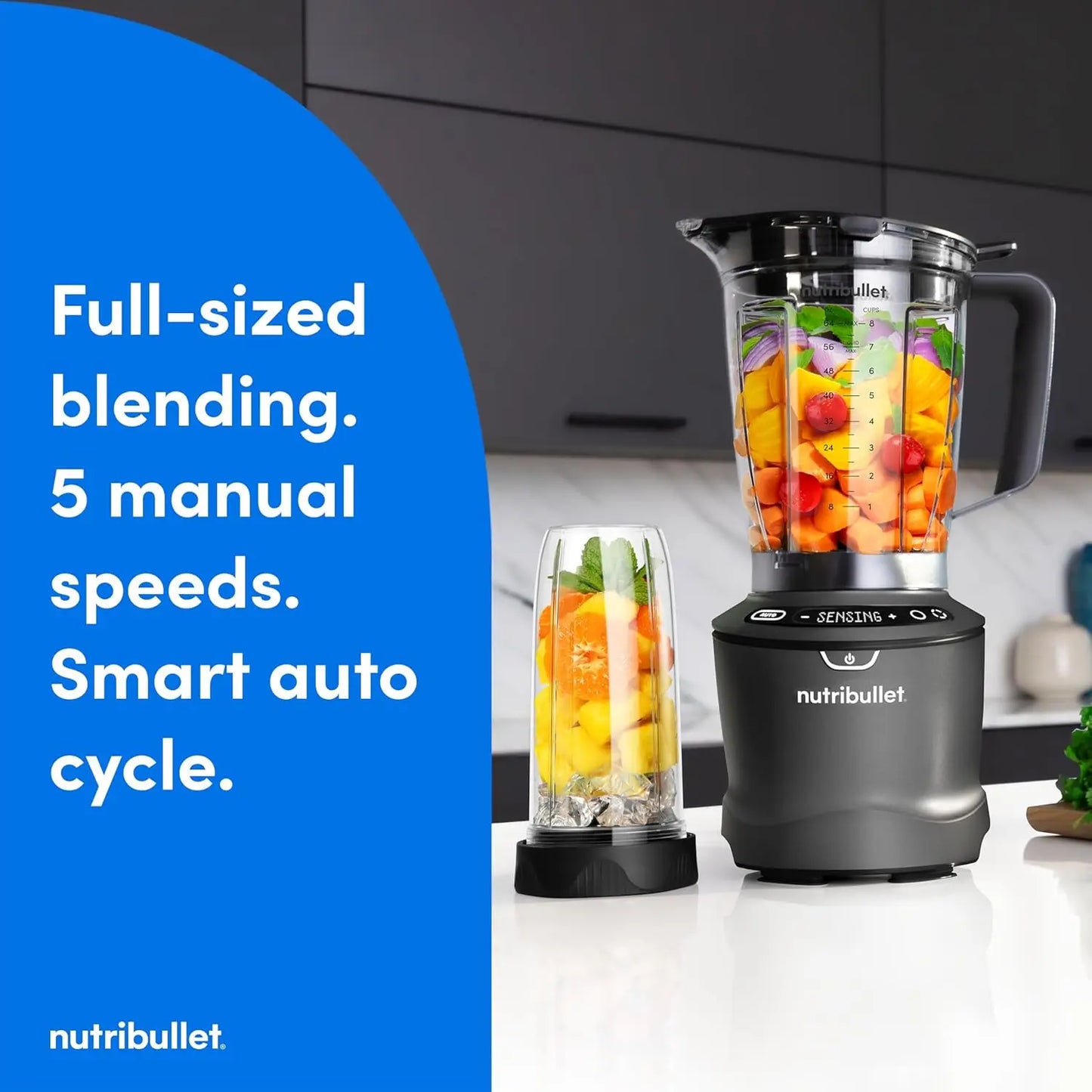 LIEI SmartSense Blender Combo 1400W High-Torque Yet Durable Multi-Function Appliance