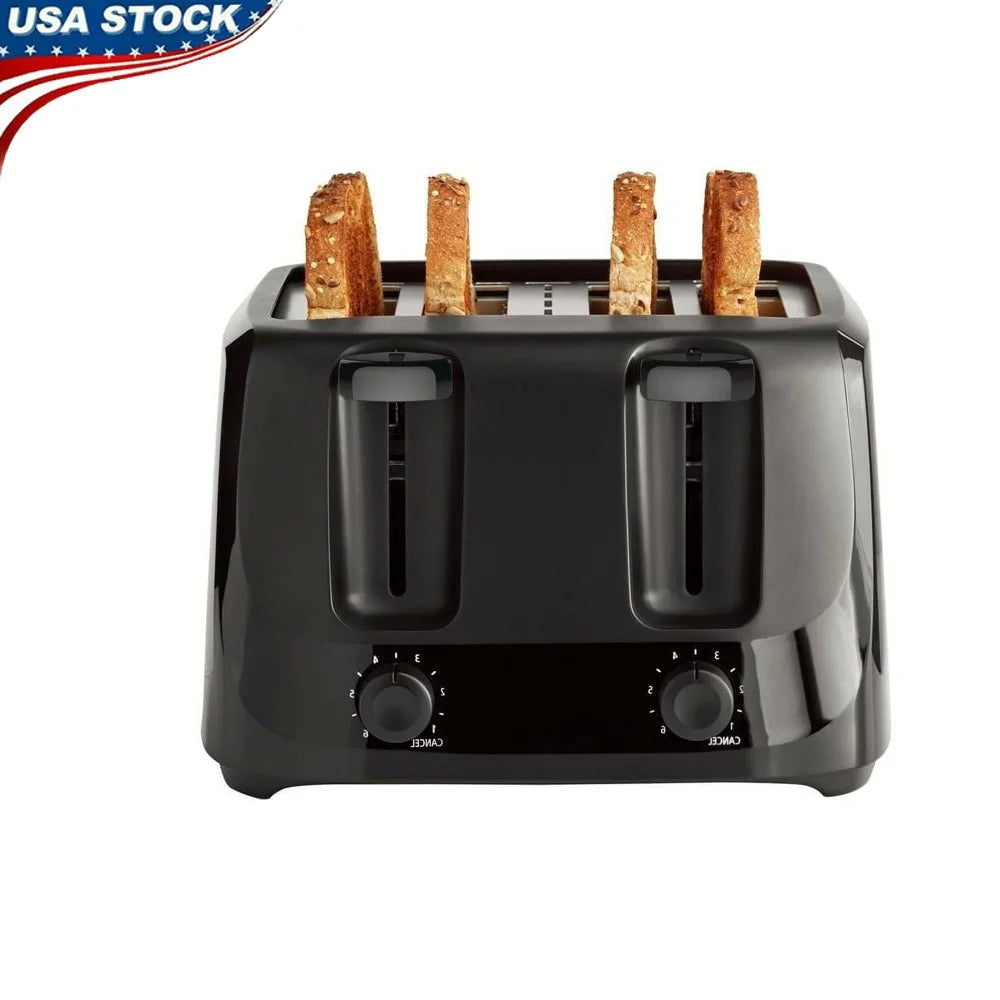 XMSJ HighPerformance ToasterSystem With Adjustable Shade Control Removable Crumb Tray