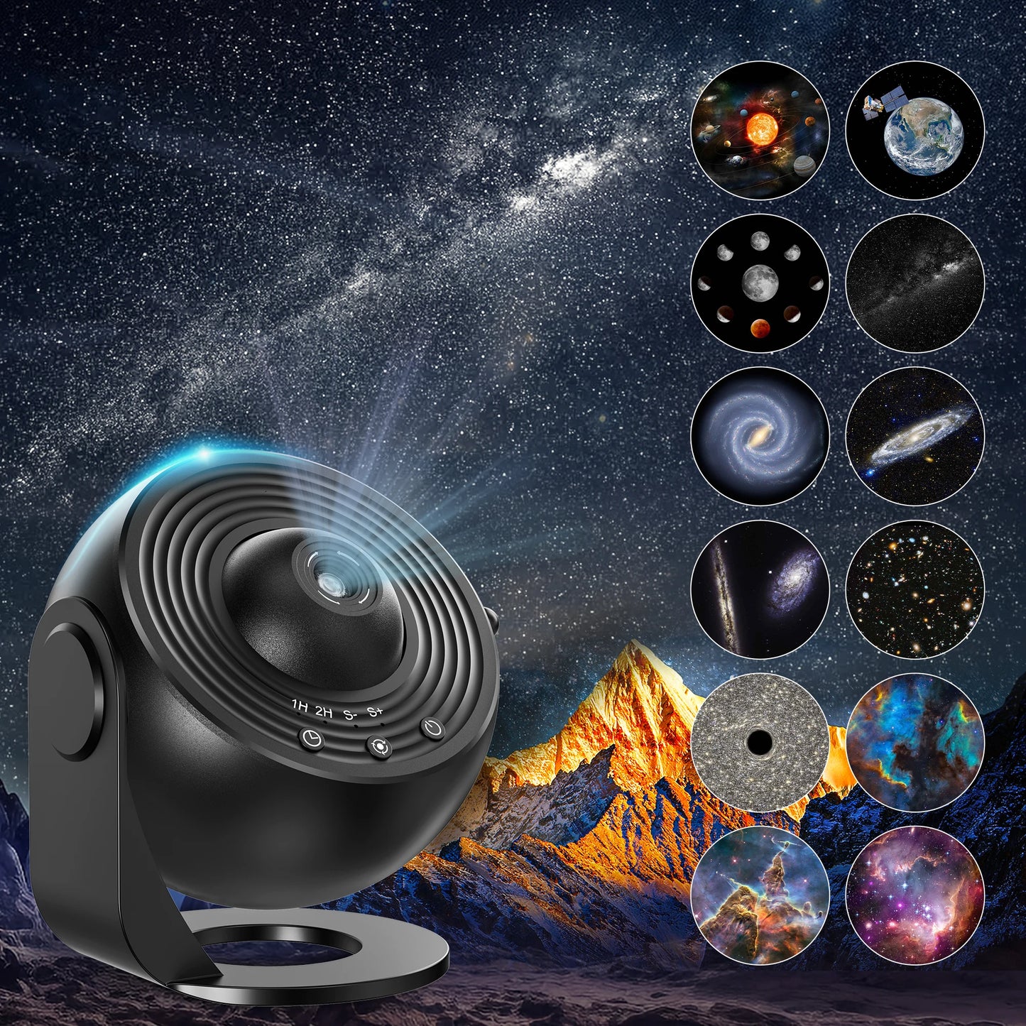 Aiopp Star Projector 13 In 1 Planetarium Galaxy Projector