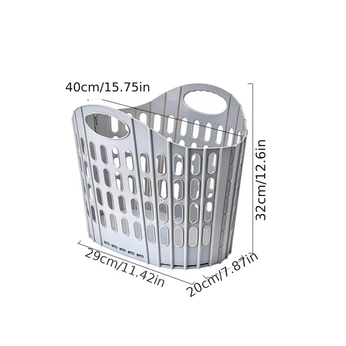 Foldable Laundry Hamper High Capacity Portable Dirty Clothes Organizer